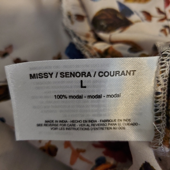 William Rast Floral Cold Shoulder Top - Picture 6 of 8